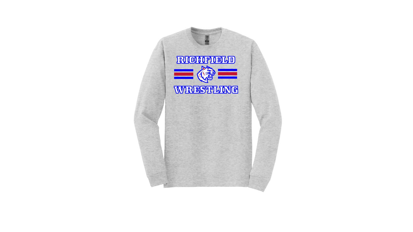 Wrestling Gildan Unisex Long Sleeve Tee