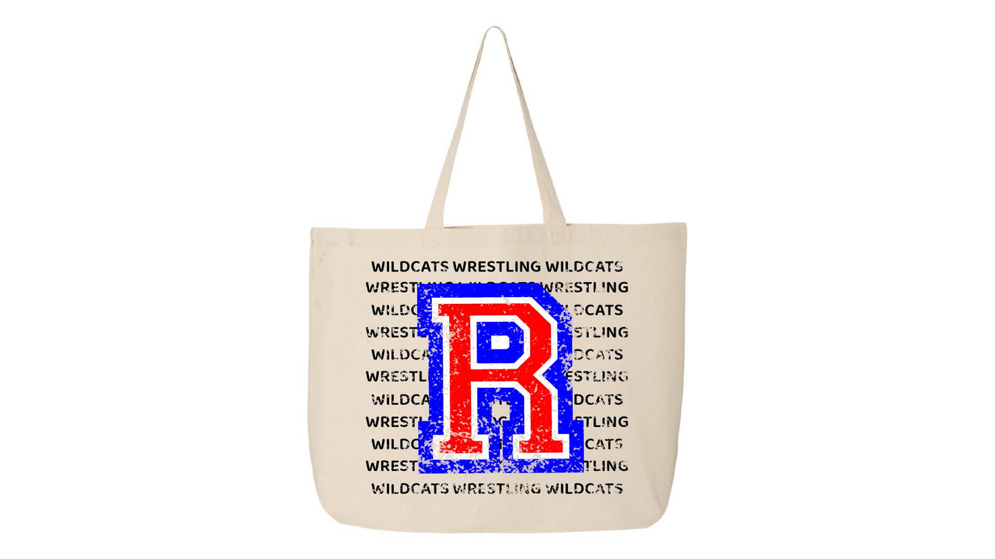 Wrestling Tote Bag