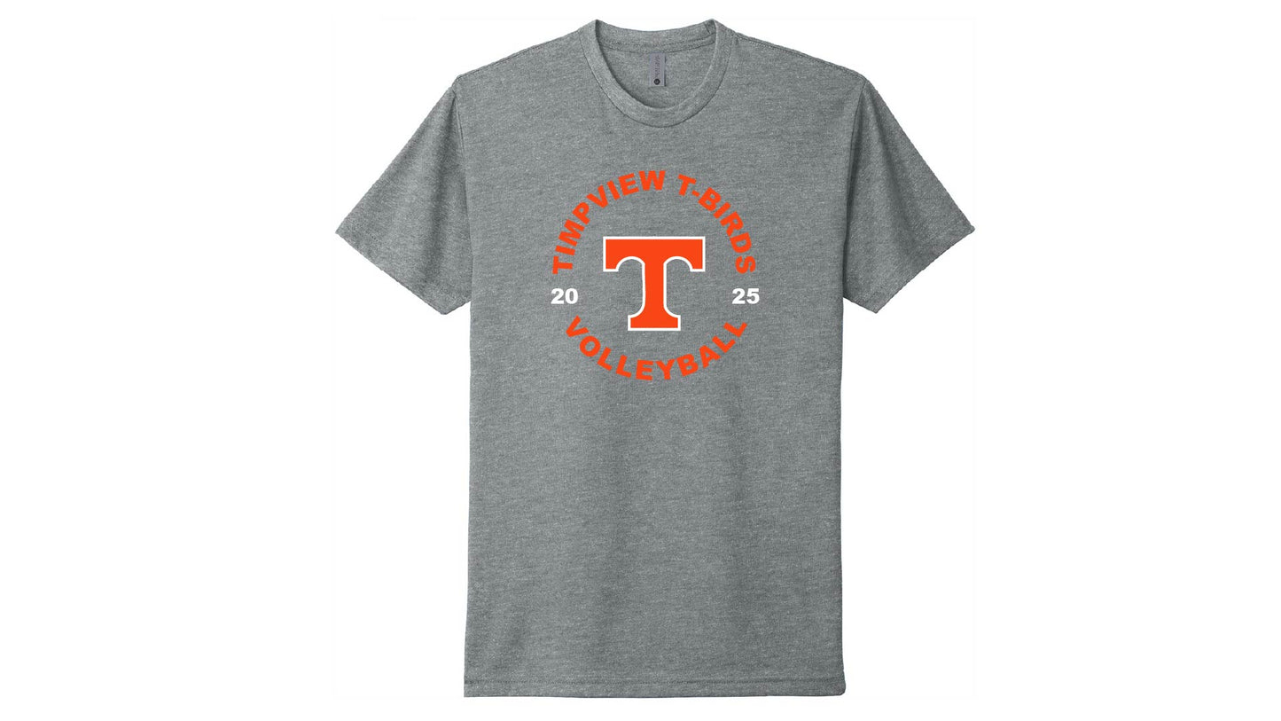 Timpview Volleyball 2025 Tee