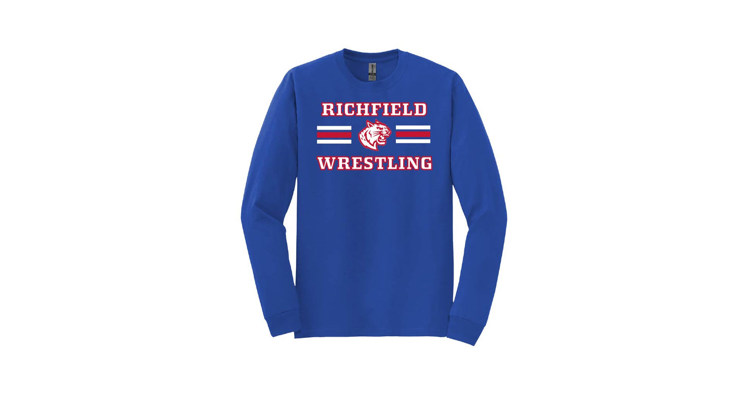 Wrestling Gildan Unisex Long Sleeve Tee