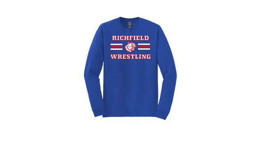 Wrestling Gildan Unisex Long Sleeve Tee