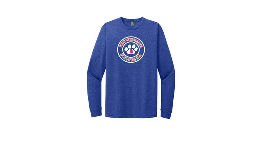 RHS Football Blue LS Tee