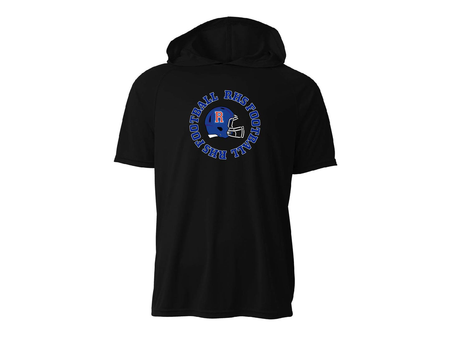 RHS Football Short Sleeve Hooded Performance Tee 2.0